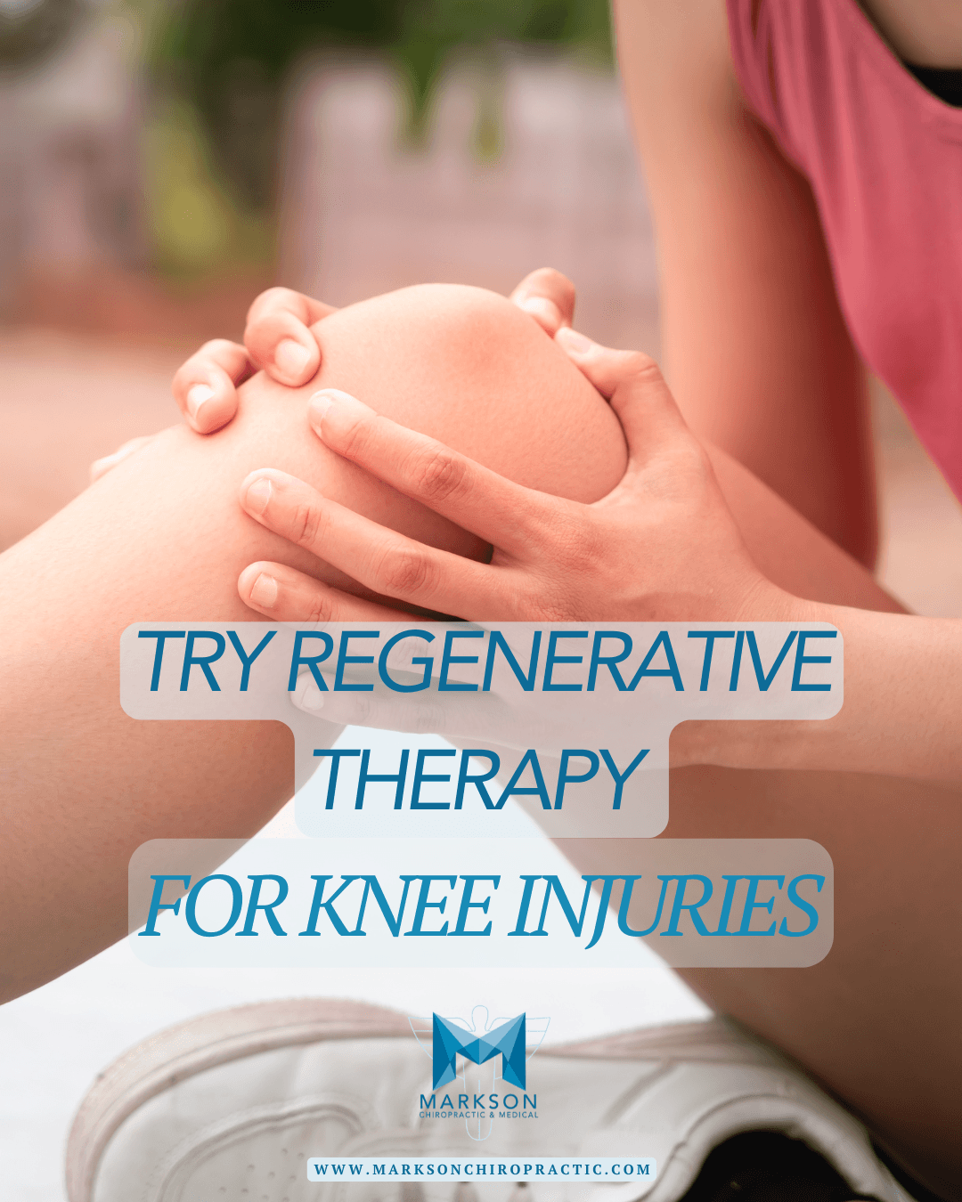 Try Regenerative Therapy for Knee Injuries