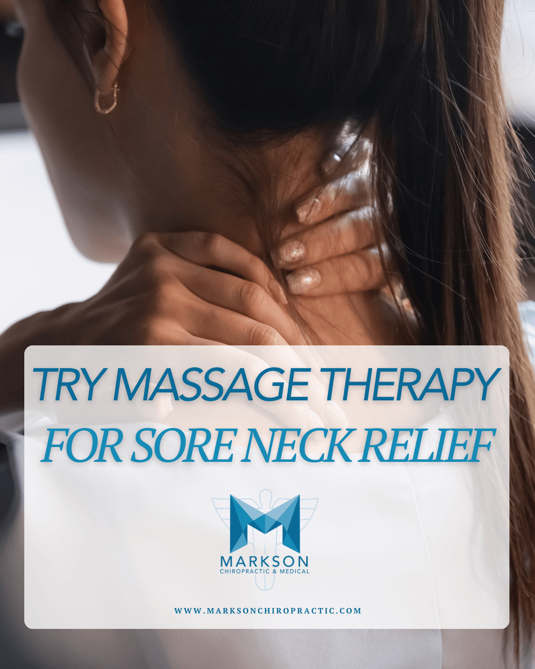 Try Massage Therapy for Sore Neck Relief