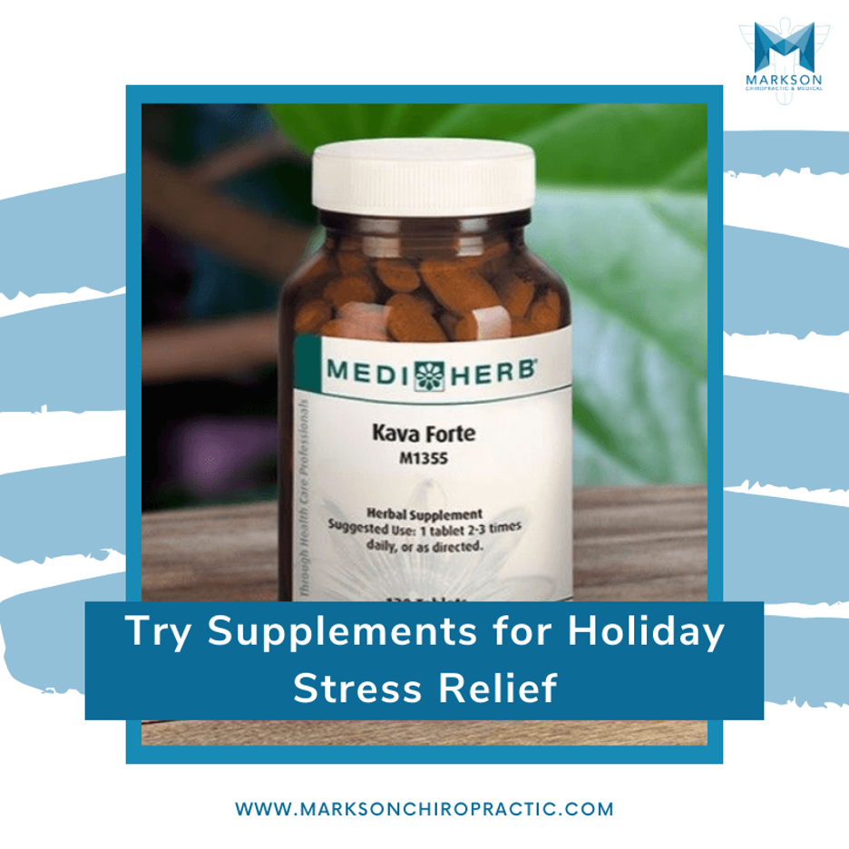 Try Supplements for Holiday Stress Relief